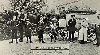 Brouwerij Frans Meens te Thull in 1924