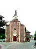 Kerk van Sweikhuizen uit 1739. Gefotografeerd in 2003.